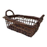 Vintage wicker basket 25 cm