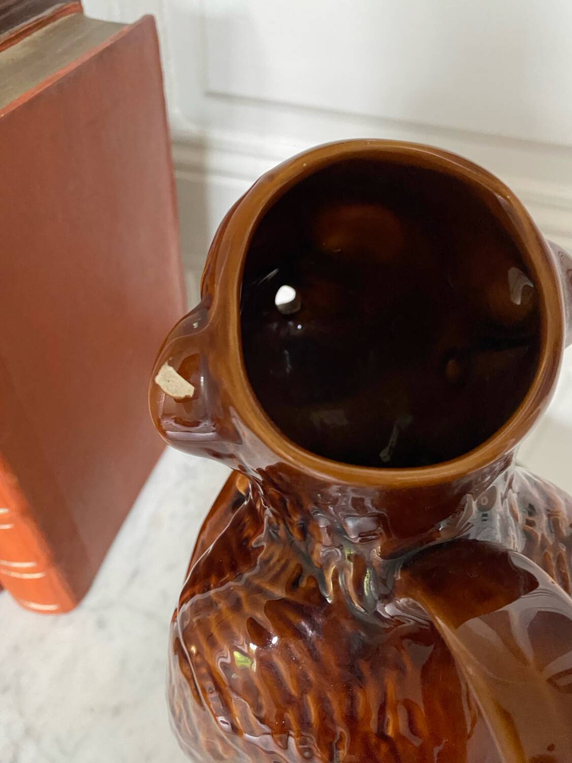 Vintage zoomorphic pitcher