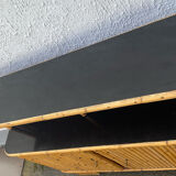 Vintage rattan bamboo bar from the 60s