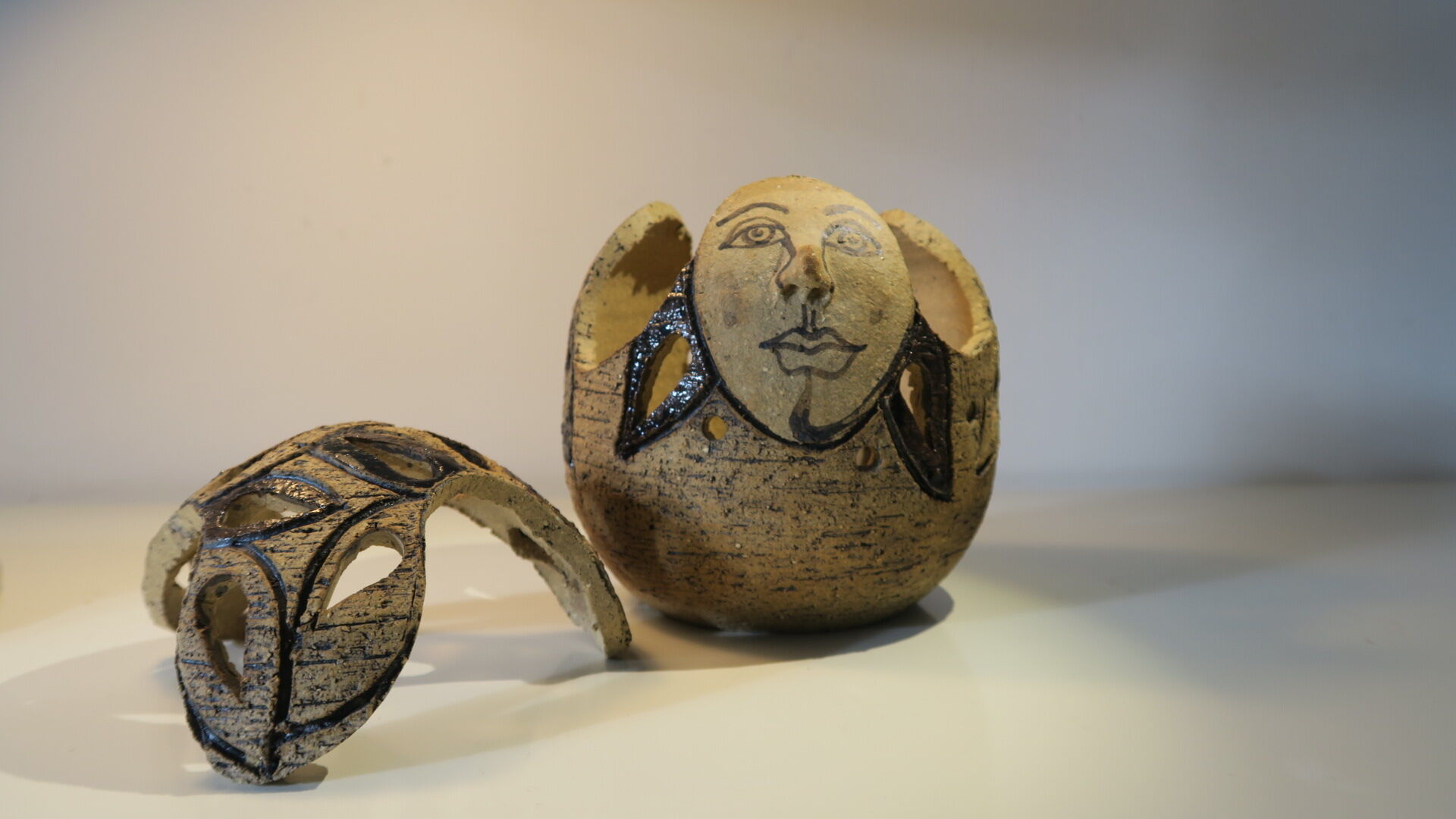 Ceramic object S.Kjarval, Denmark