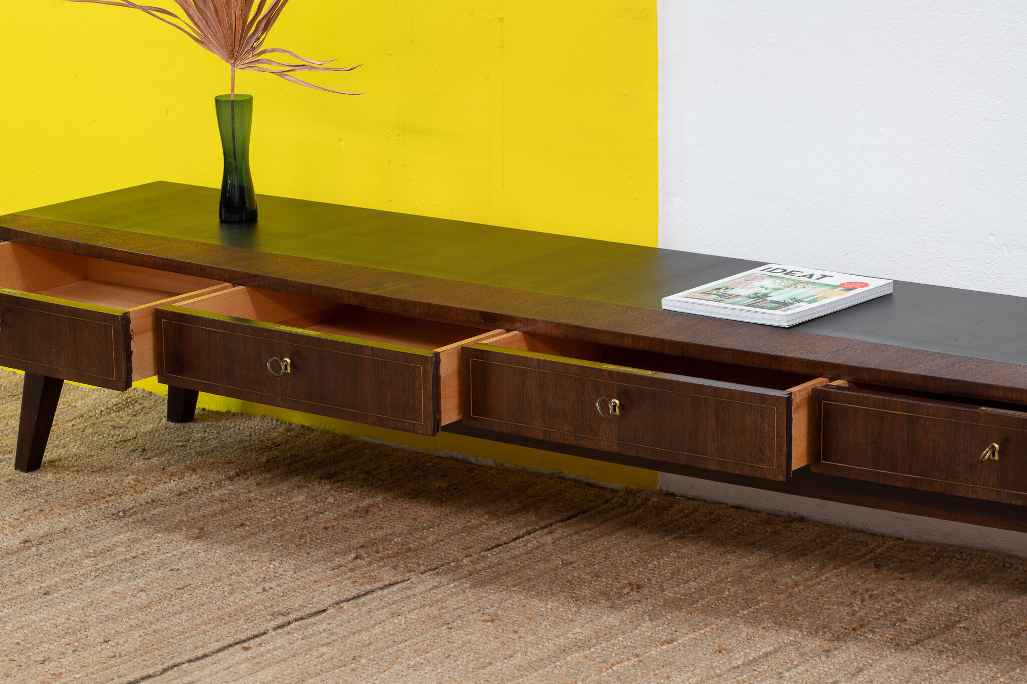Vintage Scandinavian sideboard – 229 cm