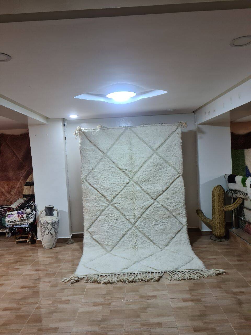 Traditional handmade Beni Ouarin rug size 150 x 250 cm