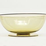 Bol en verre de Murano des années 1930 attribué à Vittorio Zecchin pour Cappell.