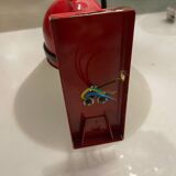 Industrial Red Sconces Set of 2 1970’s