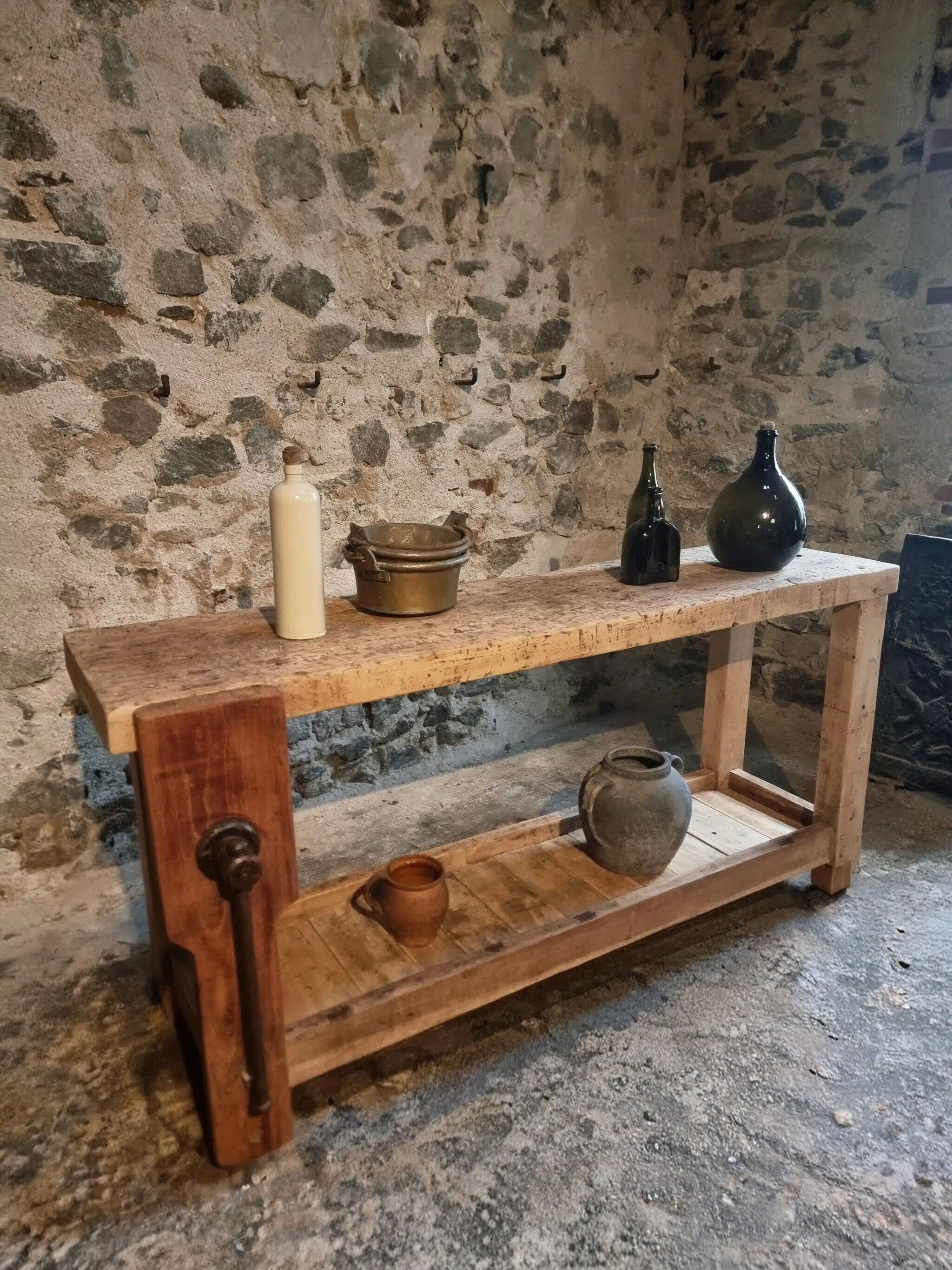 French antique console table, around 1900.