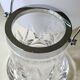 Ice bucket in crystal stylish design. Bayel crystal. Braces/diamond patterns