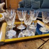 6 glasses on foot 70's