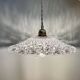 Vintage glass pendant light - tableware collection -