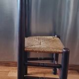 Brutalist chair, modernist in the style of Charles Dudouyt, 1950-1960