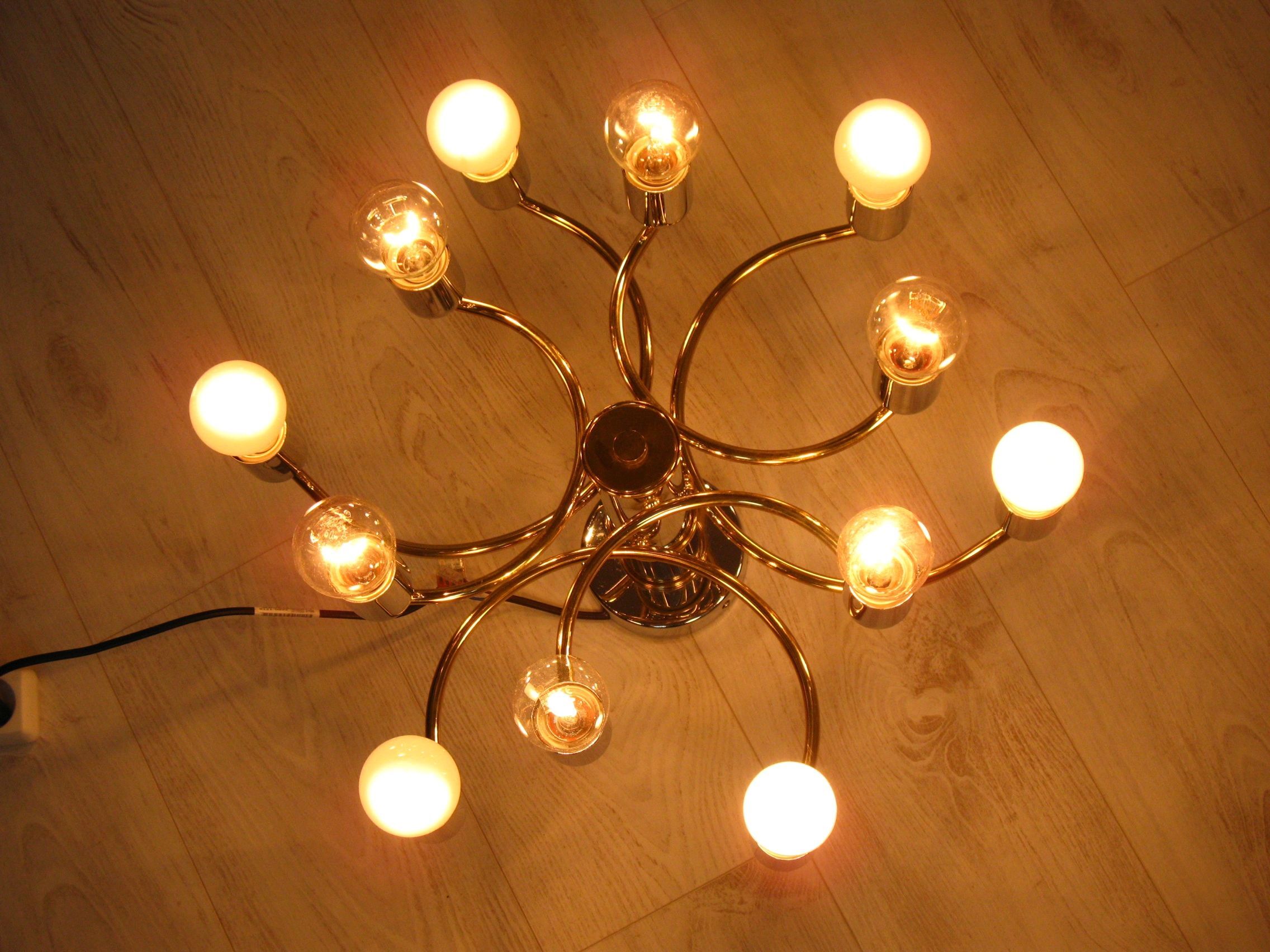 Lustre, Honsel, Allemagne, 70/80