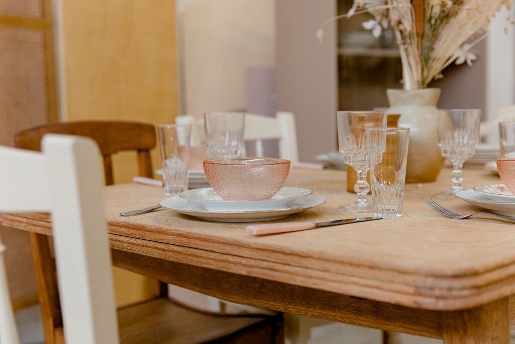 Set of 8 water glasses