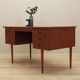Teak desk, Danish design, 1960s, manufactured in Denmark