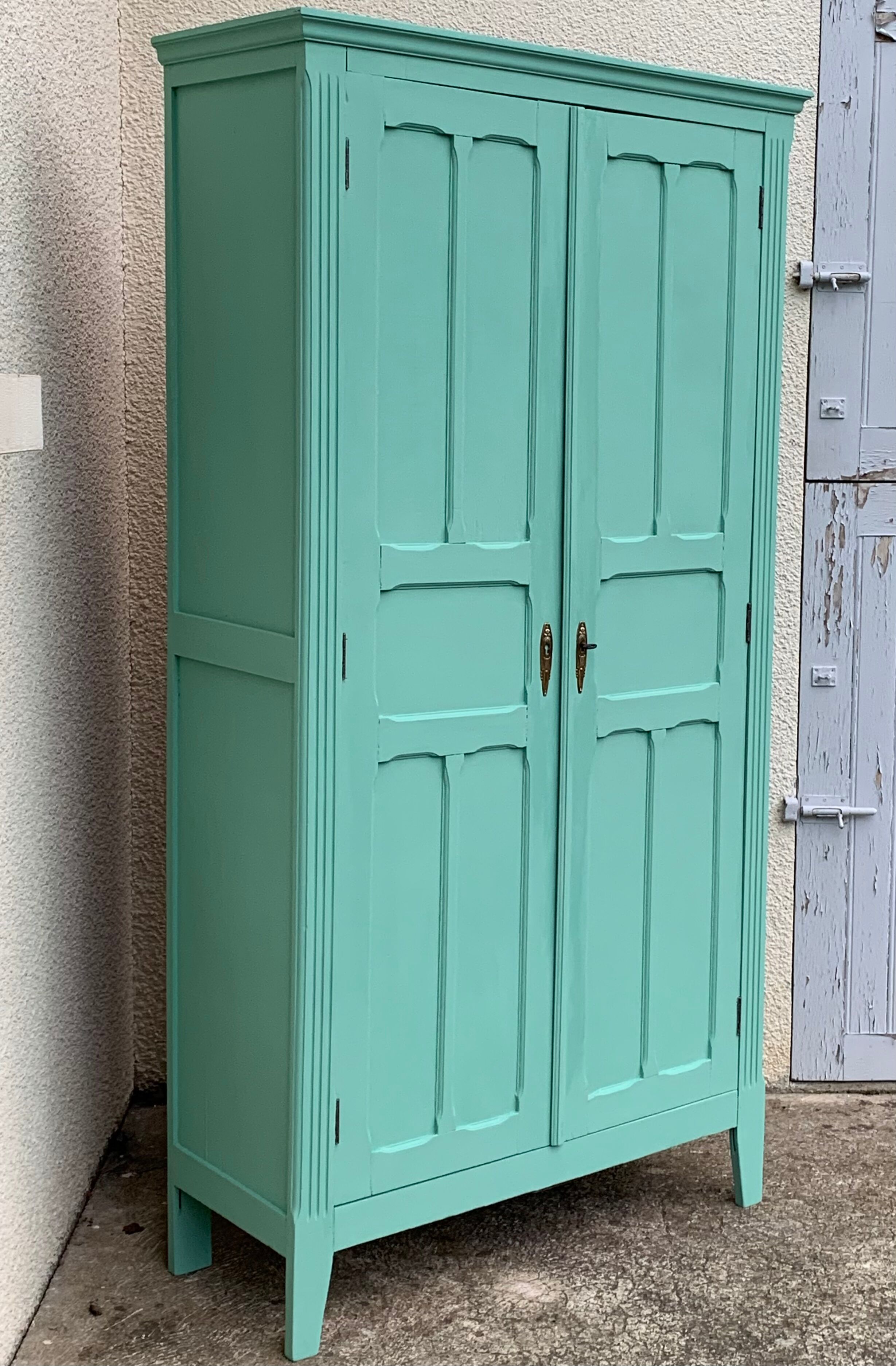 Parisian wardrobe art deco panel 1940