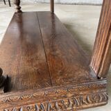 Neo Renaissance sideboard, France chateau Renaissance style Louis XIII carved oak 1880