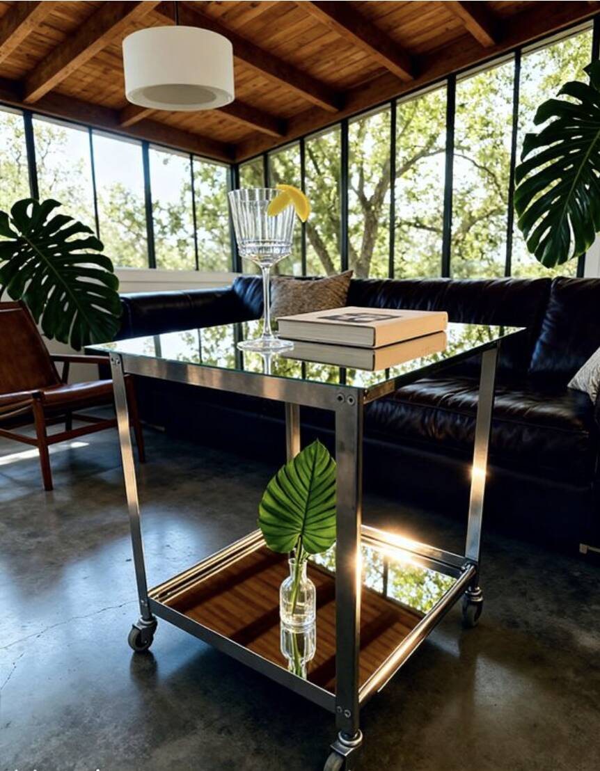 Designer side table from New Zealand