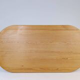 Mid-century pine coffee table by Carl Malmsten, Sweden, 1940s.