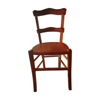 Bistro chair pattern openwork star