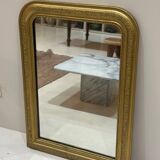 Old louis philippe gold mirror - 87 x 62 cm