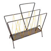 Vintage 1950s Scoubidou magazine rack