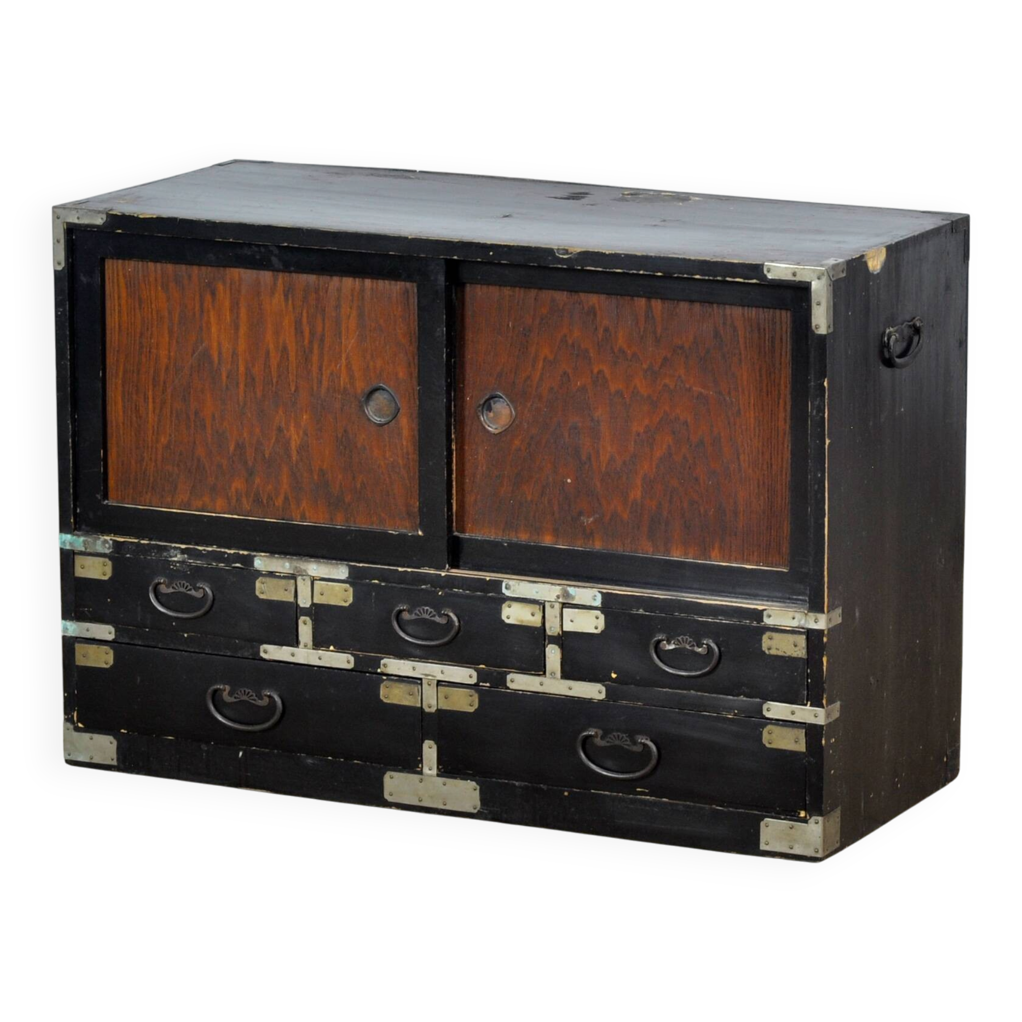 Commode Tansu japonaise, vers 1900