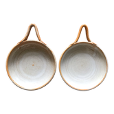 Pair of sandstone raviers