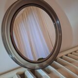 Vintage smoked plexiglass mirror