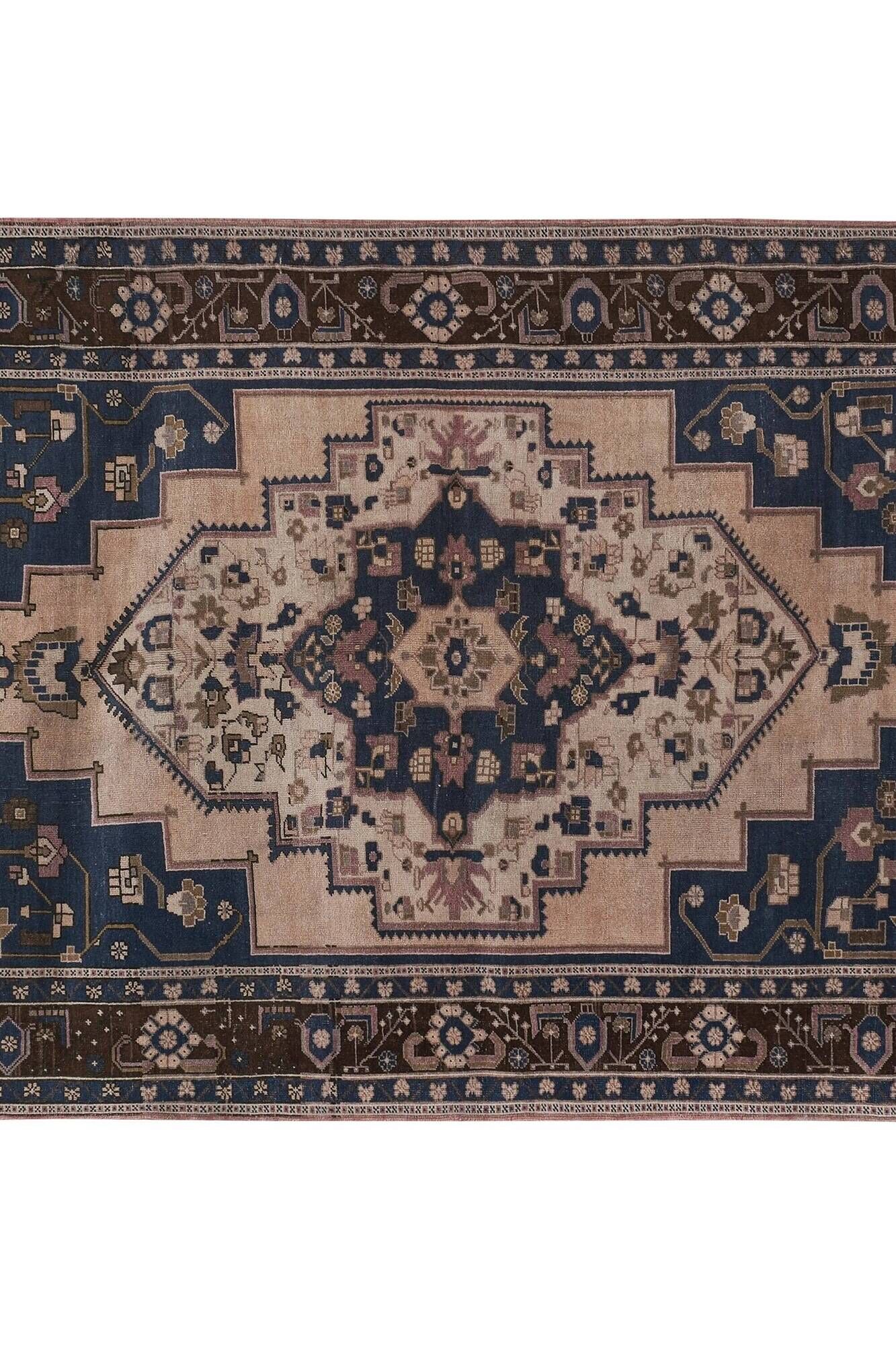 Vintage Turkish rug handmade 194x320 cm