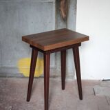 Table vintage, table bois, table salon, bout de canapé, table d'appoint