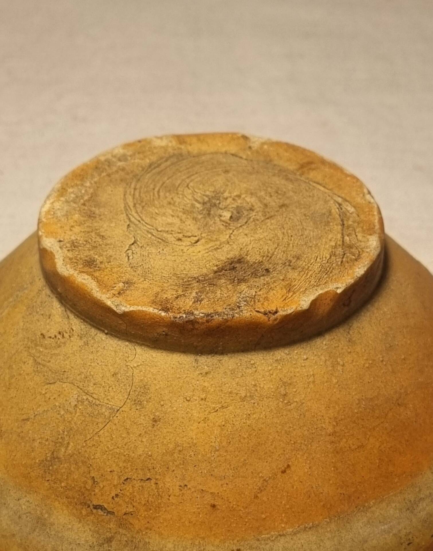 Varnished bowl