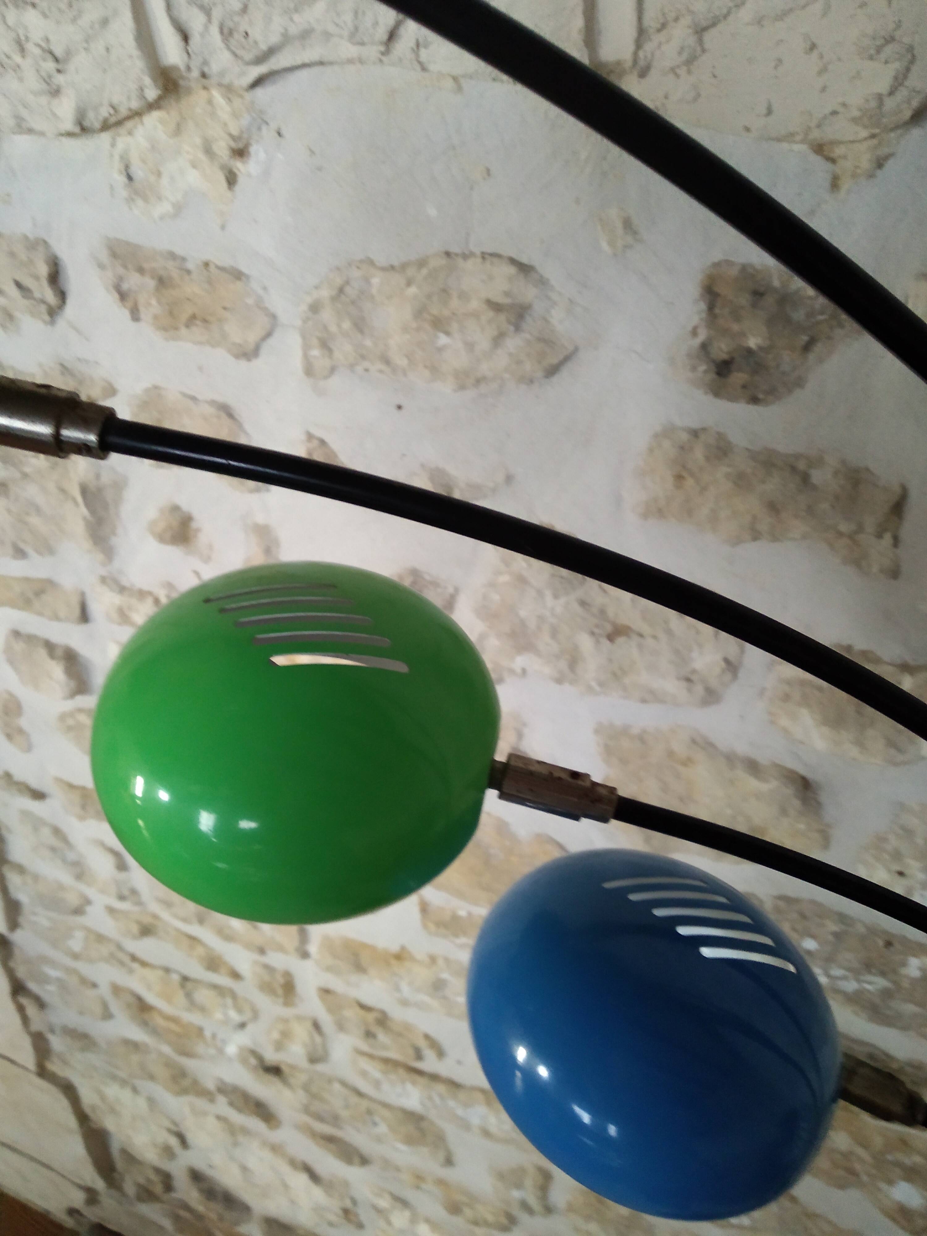 Retro floor lamp from the 80s