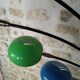 Lampadaire rétro des années 80