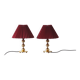 Teardrop Table Lamps by Hugo Asmussen, 1970s, Set of 2