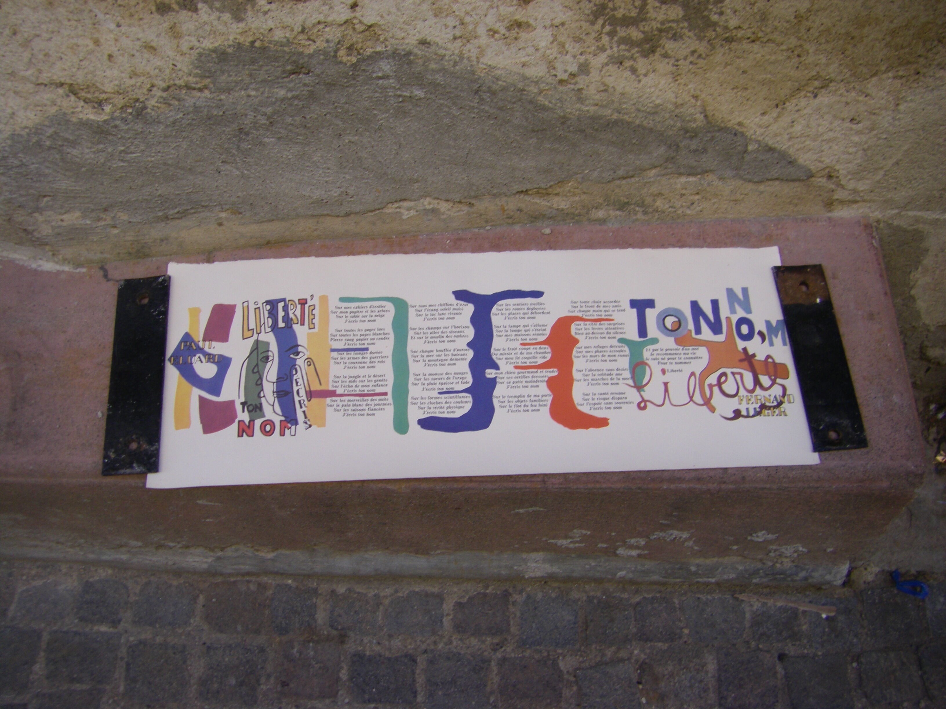 Fernand léger and paul eluard liberté