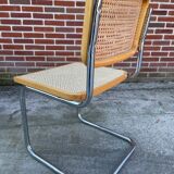 Cesca design chair b32 model in chrome