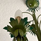 Tropical chandelier in sheet metal 1970.