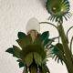 Tropical chandelier in sheet metal 1970.