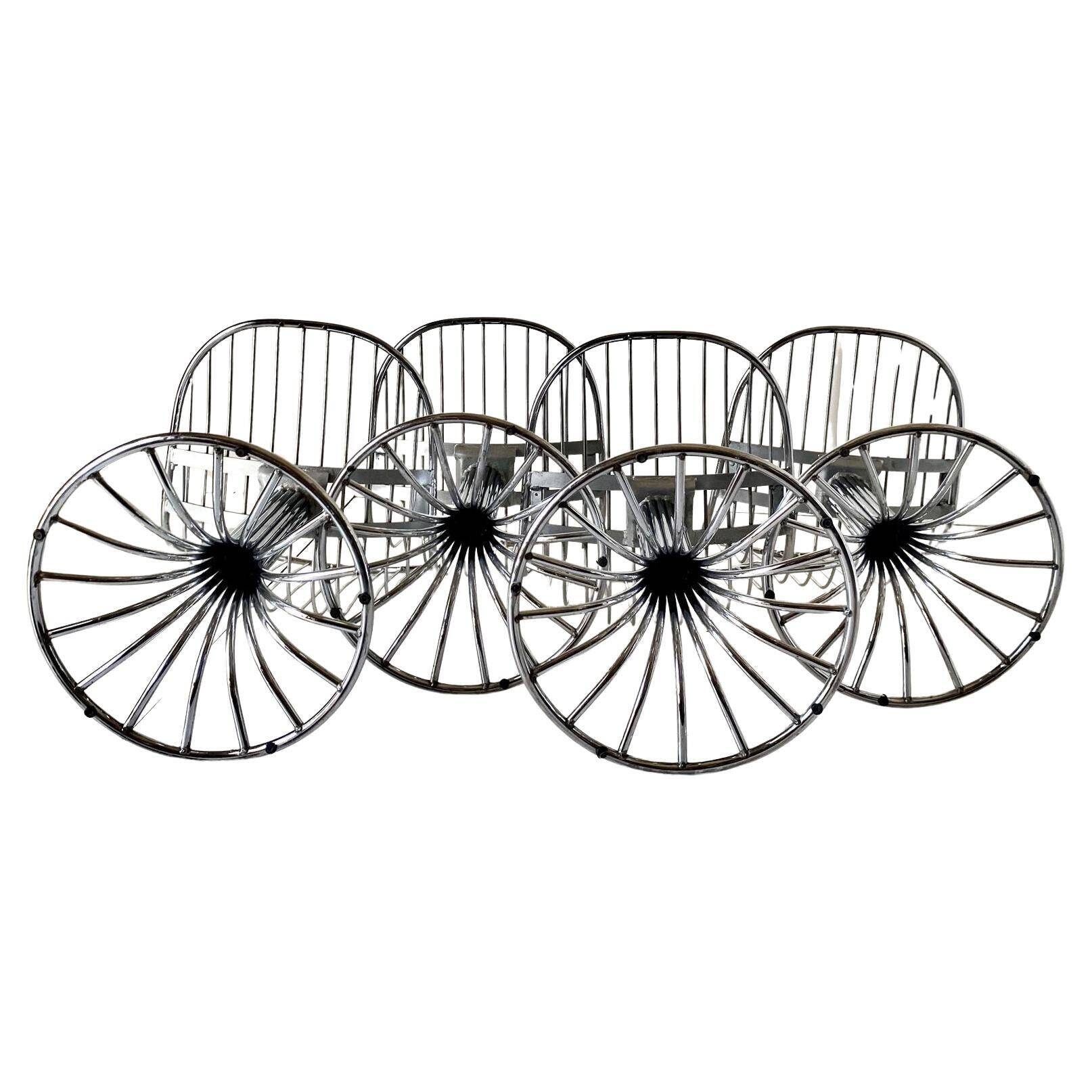 Space Age Dining Chairs, Italy 1970