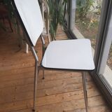 White formica chair