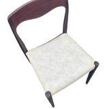 Pair of Scandinavian teak chairs