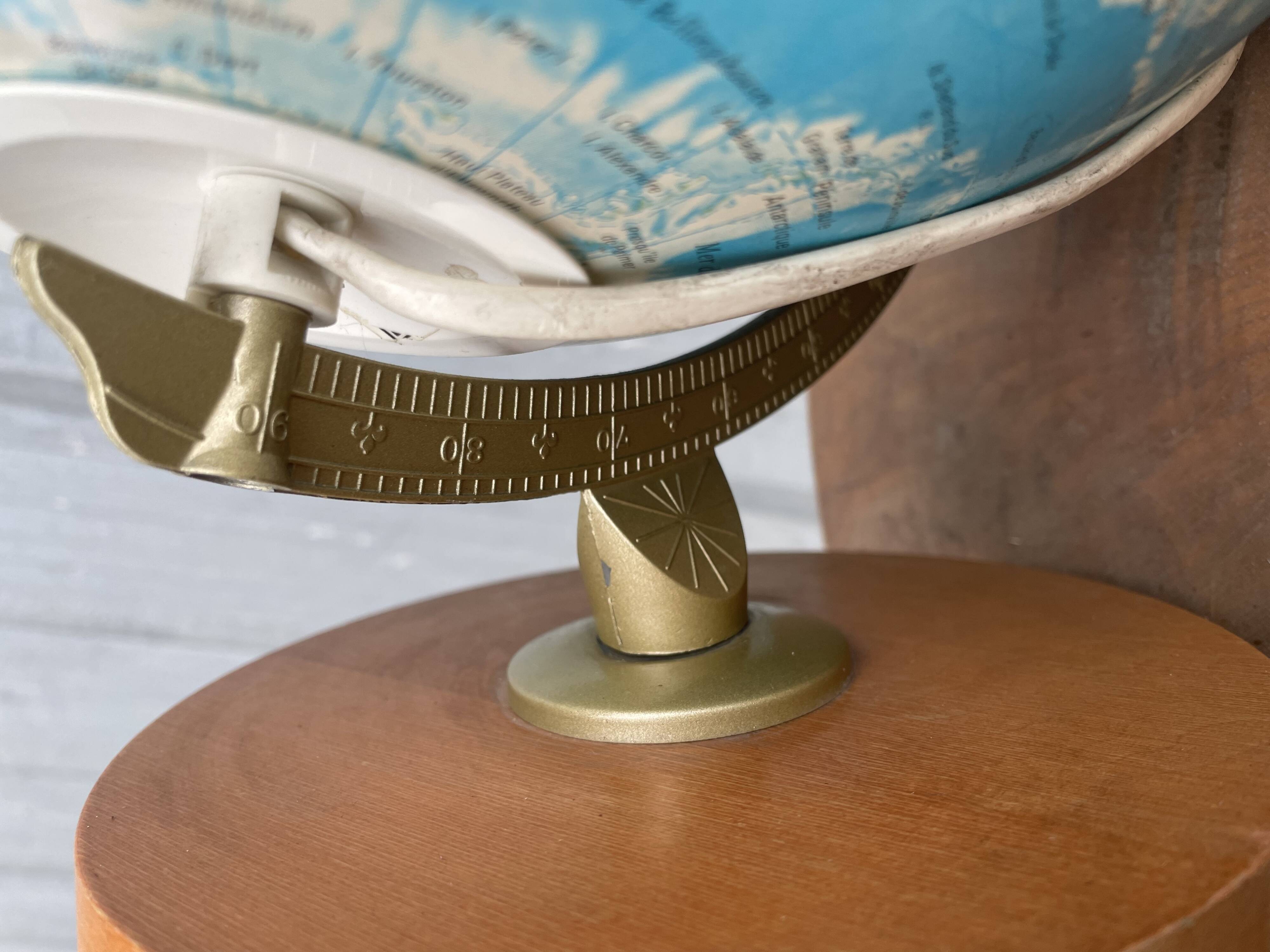 Illuminated Earth Globe