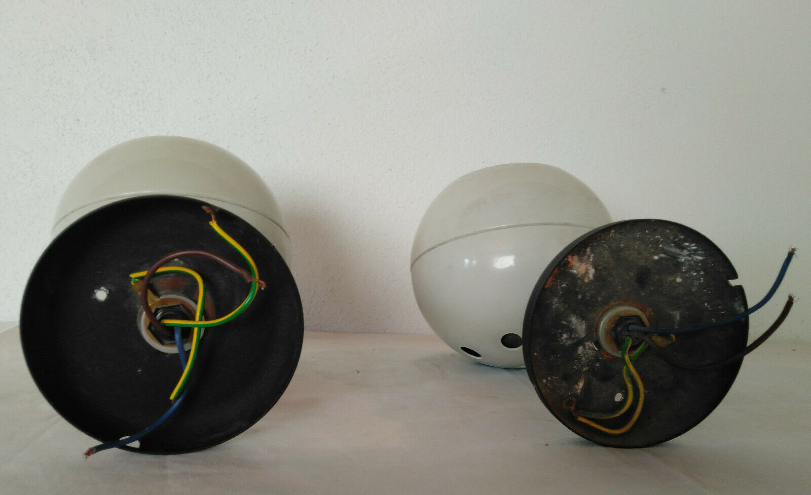 Pair of design wall lights 1970