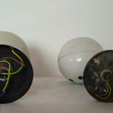 Pair of design wall lights 1970