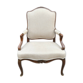 Fauteuil plat époque Louis XV