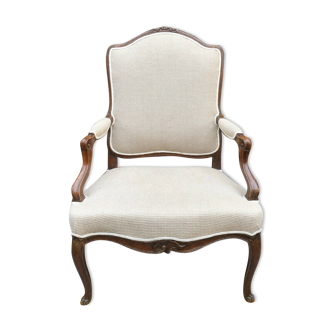 Fauteuil plat époque Louis XV