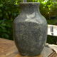 Vase en grès bleu  vintage