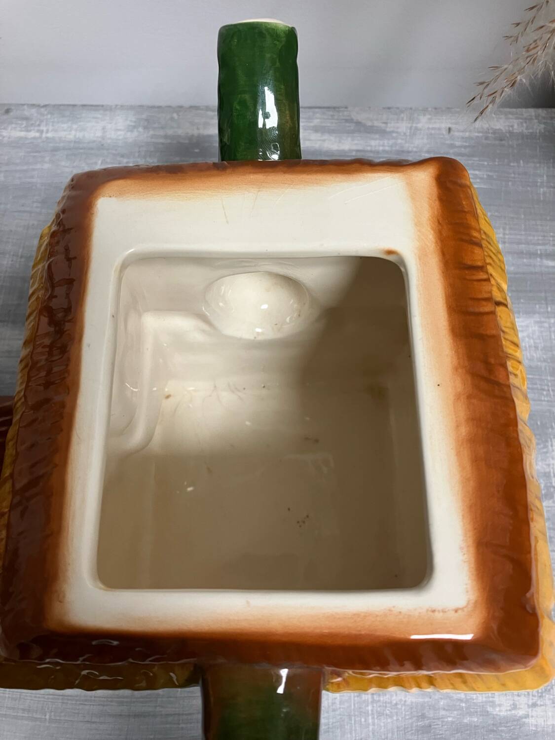 Vintage-Charming teapot-House shape-West Germany