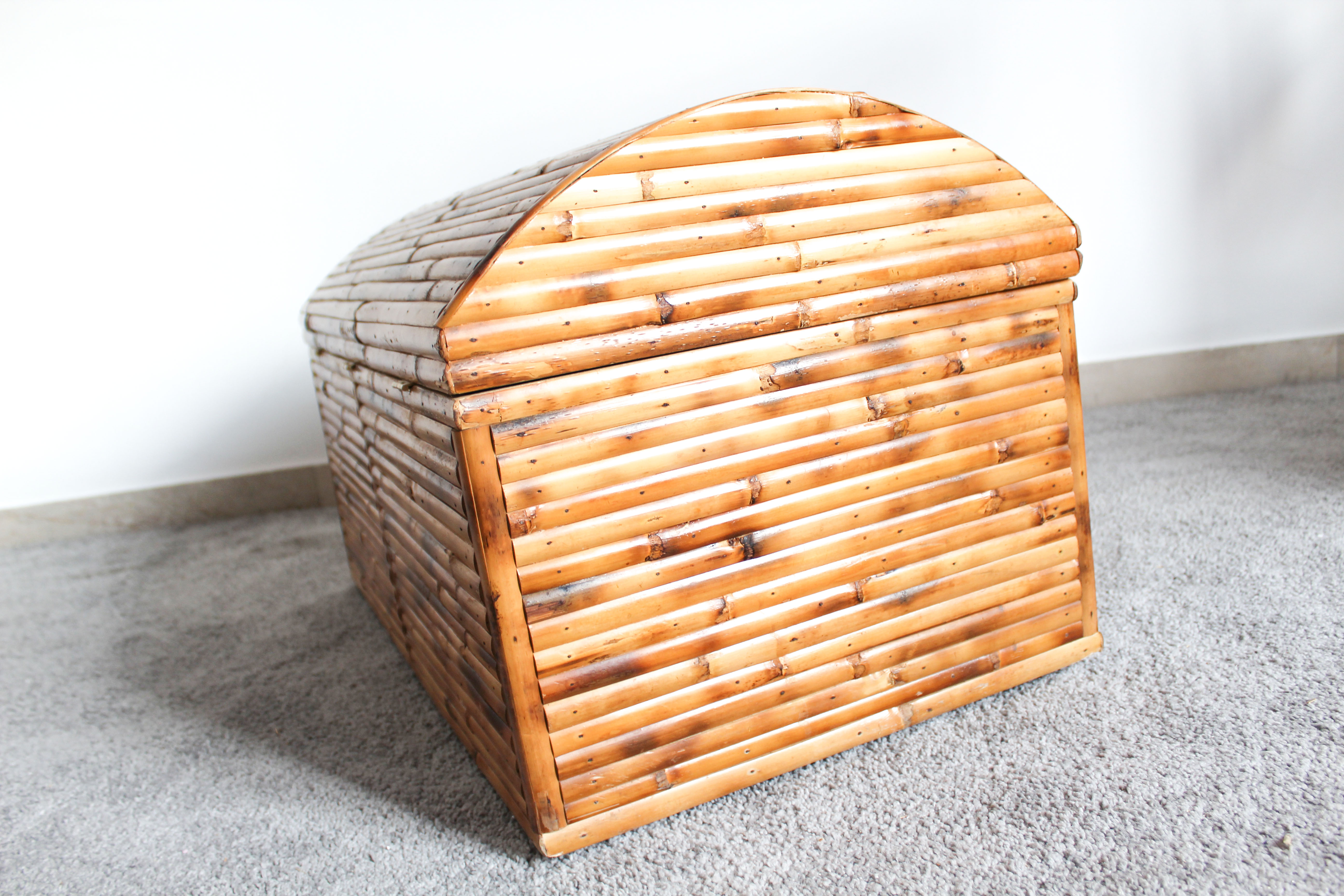 Bamboo trunk Italia 1970s