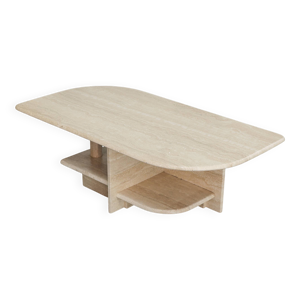Table basse en travertin