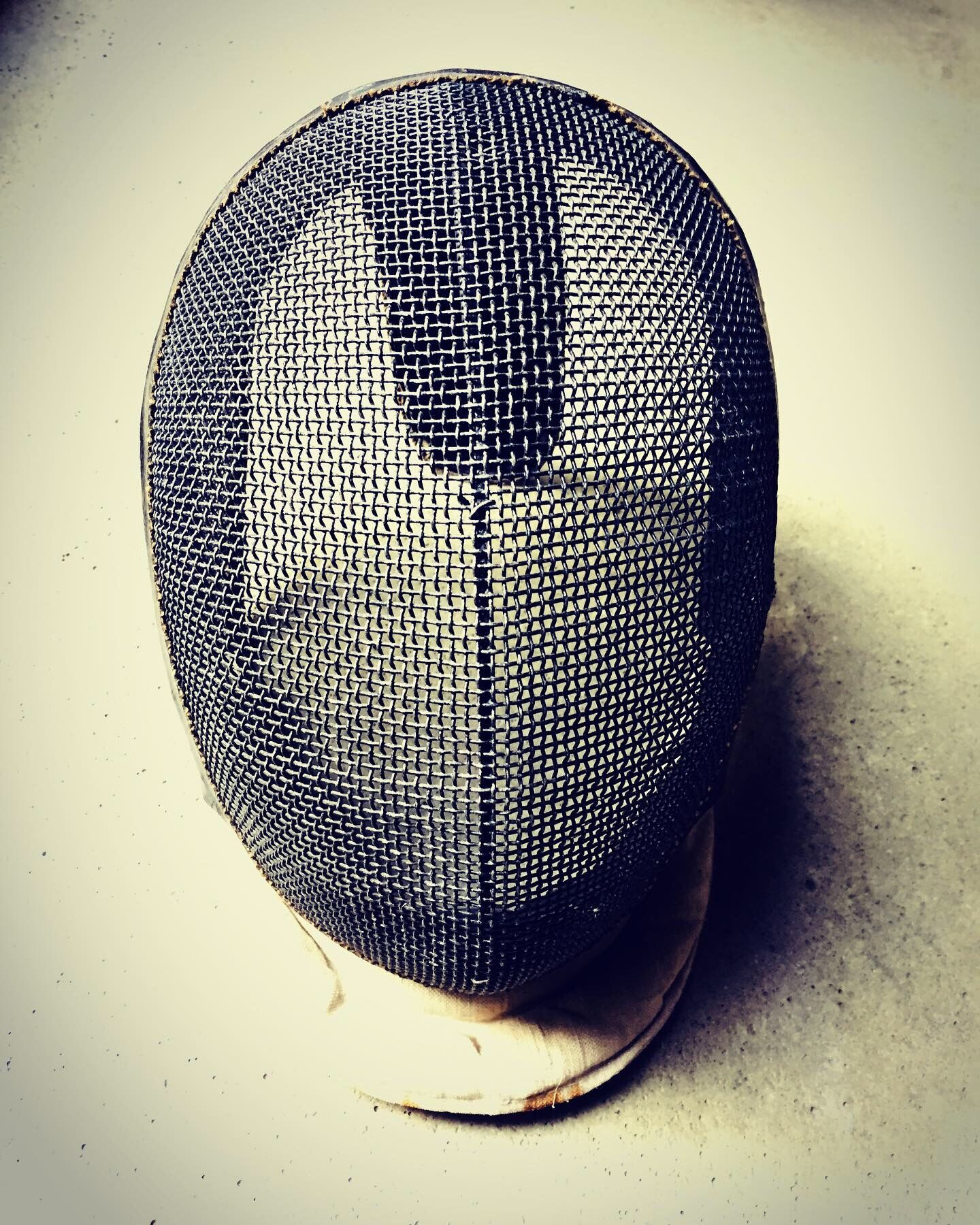 Vintage fencing mask