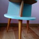 Chevet vintage 3 pieds compas